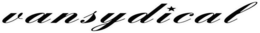 VANSYDICAL trademark
