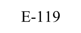 E-119 trademark