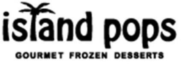 ISLAND POPS GOURMET FROZEN DESSERTS trademark