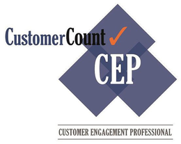 CUSTOMERCOUNT CEP CUSTOMER ENGAGEMENT PROFESSIONAL trademark
