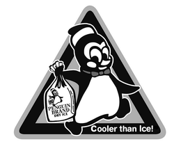 PENGUIN BRAND DRY ICE COOLER THAN ICE! trademark