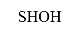 SHOH trademark