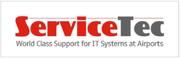 SERVICETEC WORLD CLASS SUPPORT FOR IT SYSTEMS AT AIRPORTS trademark