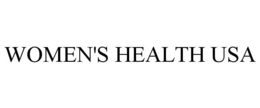 WOMEN'S HEALTH USA trademark