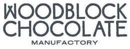 WOODBLOCK CHOCOLATE MANUFACTORY trademark