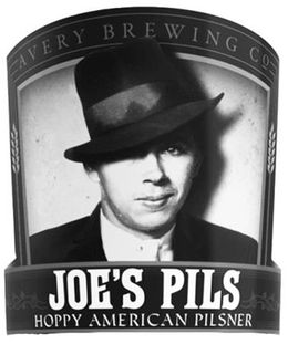 AVERY BREWING CO JOE'S PILS HOPPY AMERICAN PILSNER trademark