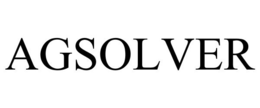 AGSOLVER trademark