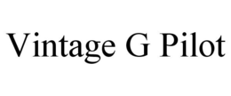 VINTAGE G PILOT trademark