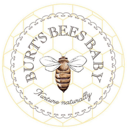 BURT'S BEES BABY NURTURE NATURALLY trademark