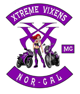 XTREME VIXENS XV XV MC NOR-CAL trademark