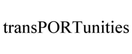 TRANSPORTUNITIES trademark