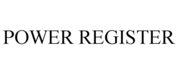 POWER REGISTER trademark