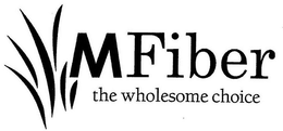 MFIBER THE WHOLESOME CHOICE trademark