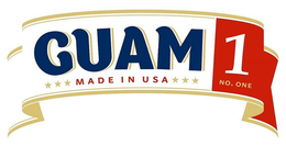 GUAM 1 NO. ONE MADE IN USA trademark
