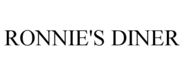 RONNIE'S DINER trademark