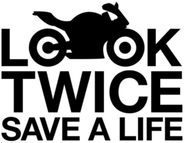 LOOK TWICE SAVE A LIFE trademark