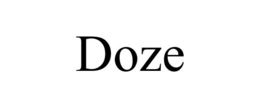 DOZE trademark