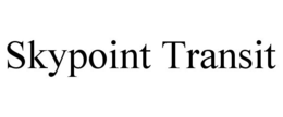 SKYPOINT TRANSIT trademark