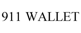 911 WALLET trademark
