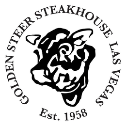 GOLDEN STEER STEAKHOUSE LAS VEGAS EST. 1958 trademark