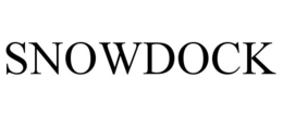 SNOWDOCK trademark