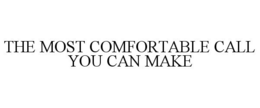 THE MOST COMFORTABLE CALL YOU CAN MAKE trademark