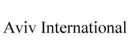 AVIV INTERNATIONAL trademark