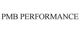 PMB PERFORMANCE trademark