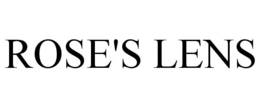 ROSE'S LENS trademark