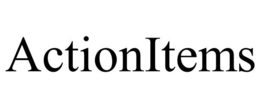 ACTIONITEMS trademark