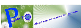 POLYMATER ETHICAL NON-MONOGAMY FOR GAY MEN trademark