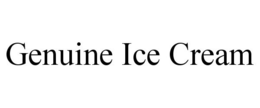 GENUINE ICE CREAM trademark
