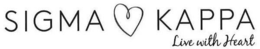 SIGMA KAPPA LIVE WITH HEART trademark