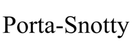 PORTA-SNOTTY trademark