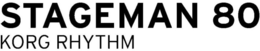 STAGEMAN 80 KORG RHYTHM trademark