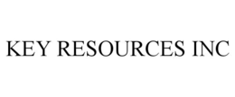 KEY RESOURCES INC trademark