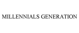 MILLENNIALS GENERATION trademark