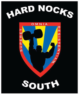 HARD NOCKS SOUTH SUPERET OMNIA RESISTENTIAM trademark