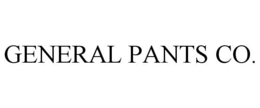 GENERAL PANTS CO. trademark