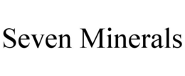 SEVEN MINERALS trademark