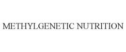 METHYLGENETIC NUTRITION trademark