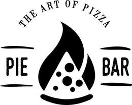 THE ART OF PIZZA PIE BAR trademark