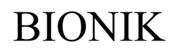 BIONIK trademark