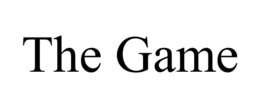 THE GAME trademark