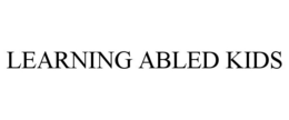 LEARNING ABLED KIDS trademark