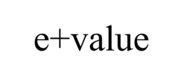 E+VALUE trademark
