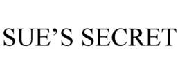 SUE'S SECRET trademark