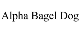 ALPHA BAGEL DOG trademark