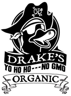 CD DRAKE'S YO HO HO - - - NO GMO ORGANIC trademark