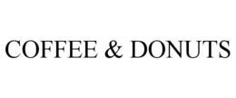 COFFEE & DONUTS trademark